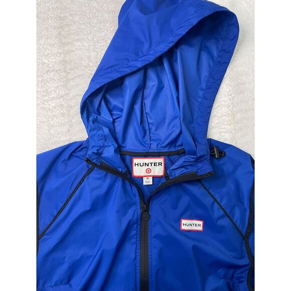 Hunter for Target Lightweight Hooded Vest Medium Blue Full Zip - Picture 4 of 7